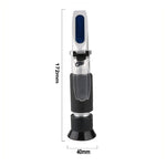 RZ120 Máy đo tỷ trọng thủ công chính hãng cho bia, Brix, Wort, đường, rượu, dụng cụ đo thủy tĩnh