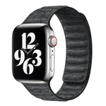 Denim Magnetic Watch Band, For Apple Watch Ultra 49mm, For Apple Watch 8 41mm, For Apple Watch 8 45mm, For  Apple Watch SE 2022 40mm, For Apple Watch SE 2022 44mm, For Apple Watch 7 41mm, For Apple Watch 7 45mm, For Apple Watch SE 40mm                 ...