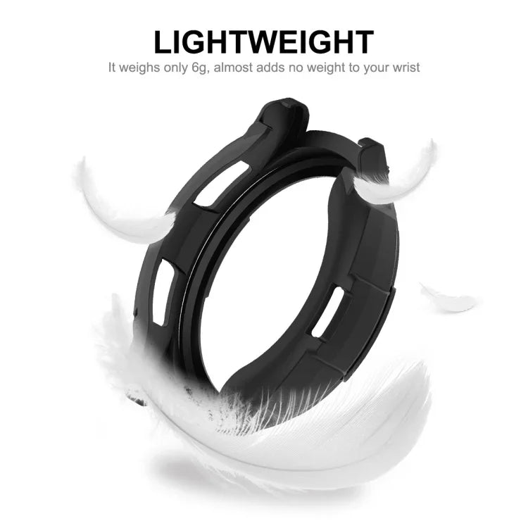 Ốp bảo vệ đồng hồ ENKAY Hat-Prince 2 trong 1 TPU + kính cường lực 9H 0.2mm, cho Samsung Galaxy Watch6 Classic 47mm, cho Samsung Galaxy Watch6 Classic 43mm