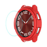 Ốp bảo vệ đồng hồ ENKAY Hat-Prince 2 trong 1 TPU + kính cường lực 9H 0.2mm, cho Samsung Galaxy Watch6 Classic 47mm, cho Samsung Galaxy Watch6 Classic 43mm