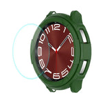 Ốp bảo vệ đồng hồ ENKAY Hat-Prince 2 trong 1 TPU + kính cường lực 9H 0.2mm, cho Samsung Galaxy Watch6 Classic 47mm, cho Samsung Galaxy Watch6 Classic 43mm