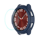 Ốp bảo vệ đồng hồ ENKAY Hat-Prince 2 trong 1 TPU + kính cường lực 9H 0.2mm, cho Samsung Galaxy Watch6 Classic 47mm, cho Samsung Galaxy Watch6 Classic 43mm