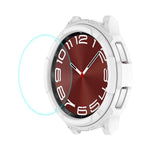 Ốp bảo vệ đồng hồ ENKAY Hat-Prince 2 trong 1 TPU + kính cường lực 9H 0.2mm, cho Samsung Galaxy Watch6 Classic 47mm, cho Samsung Galaxy Watch6 Classic 43mm