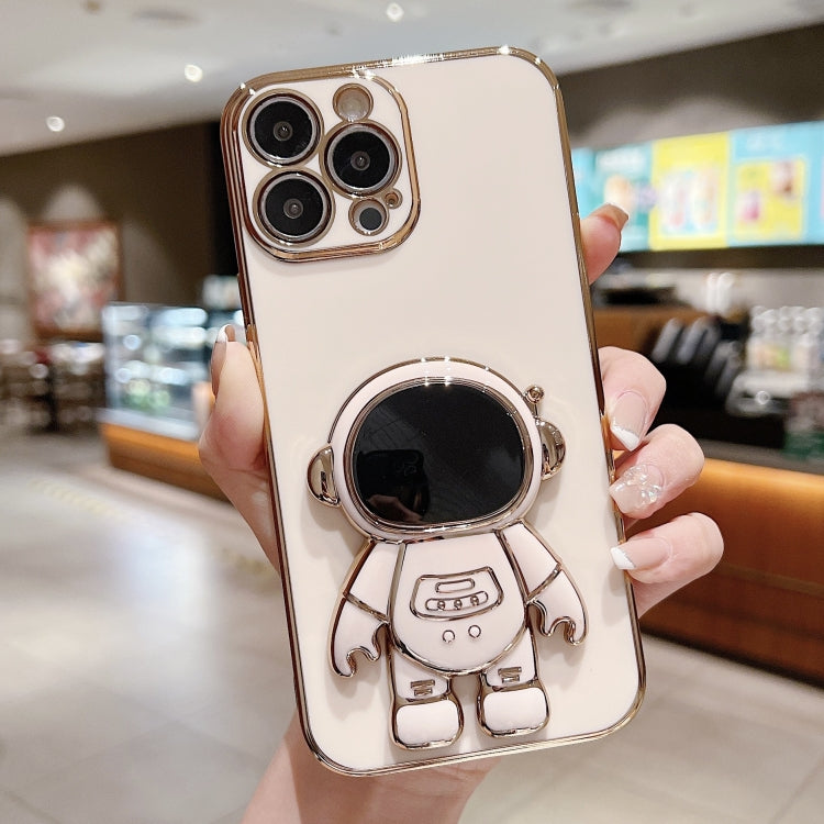 Ốp lưng điện thoại giữ hình phi hành gia mạ điện, dành cho iPhone 17e / 16e, dành cho iPhone 17 Pro Max, dành cho iPhone 17 Pro, dành cho iPhone 17, dành cho iPhone Air, dành cho iPhone 16 Pro Max, dành cho iPhone 16 Pro, dành cho iPhone 16 Plus