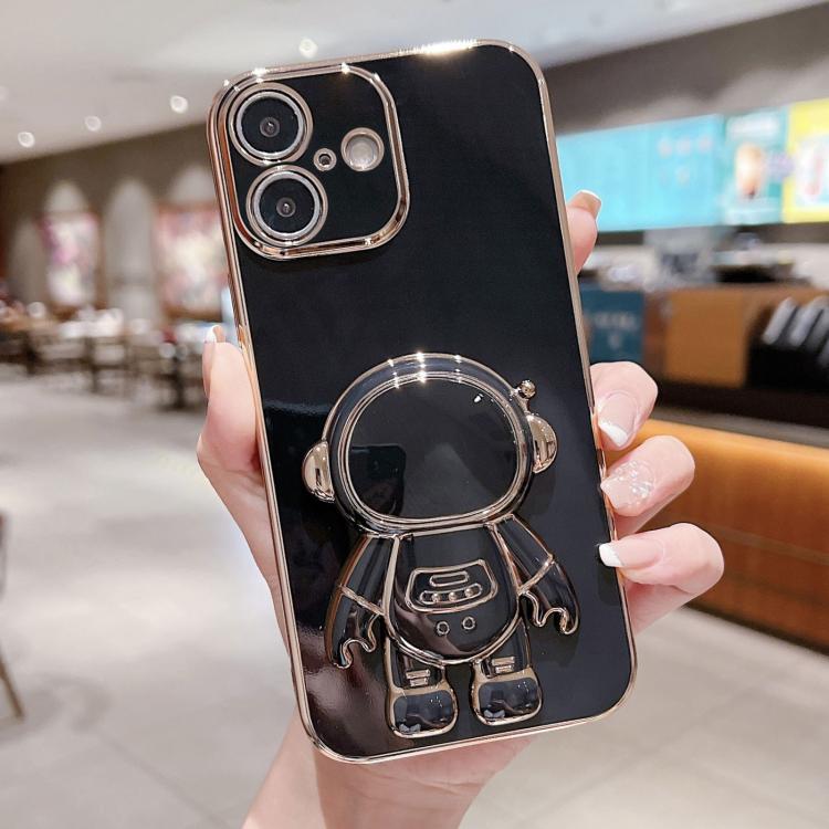 Ốp lưng điện thoại giữ hình phi hành gia mạ điện, dành cho iPhone 17e / 16e, dành cho iPhone 17 Pro Max, dành cho iPhone 17 Pro, dành cho iPhone 17, dành cho iPhone Air, dành cho iPhone 16 Pro Max, dành cho iPhone 16 Pro, dành cho iPhone 16 Plus