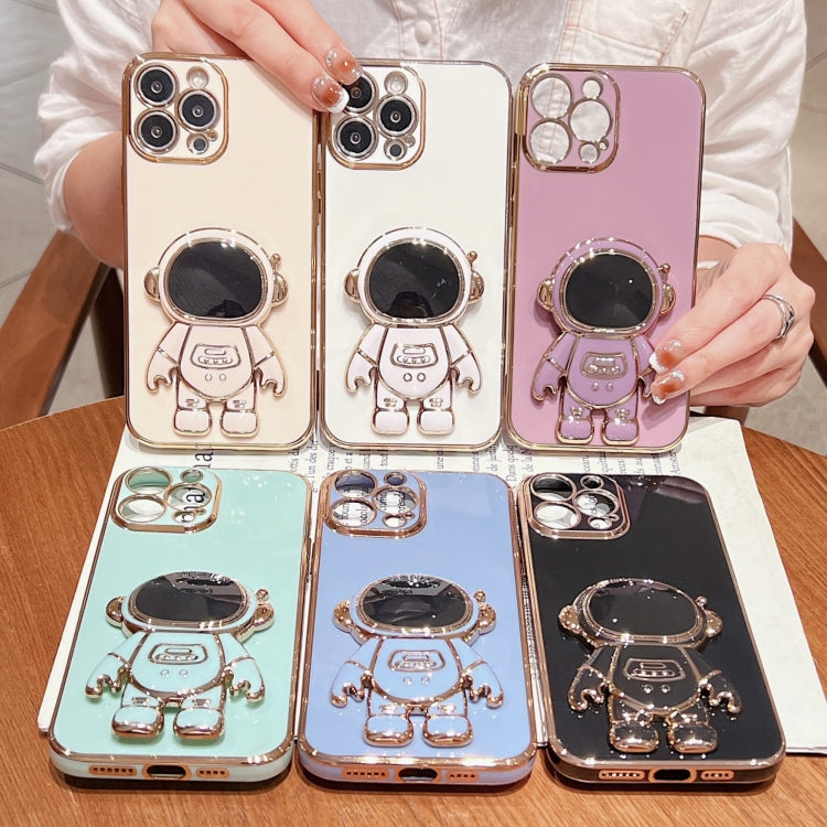 Ốp lưng điện thoại giữ hình phi hành gia mạ điện, dành cho iPhone 17e / 16e, dành cho iPhone 17 Pro Max, dành cho iPhone 17 Pro, dành cho iPhone 17, dành cho iPhone Air, dành cho iPhone 16 Pro Max, dành cho iPhone 16 Pro, dành cho iPhone 16 Plus