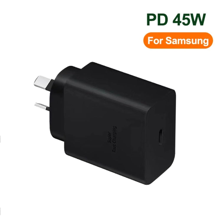 M135 PPS / PD 45W USB-C / Type-C Port Fast Charger, AU Plug, AU Plug
