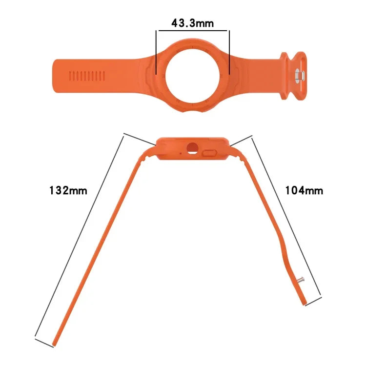 Dây đồng hồ silicone tích hợp họa tiết da, Dành cho Goolge Pixel Watch 2