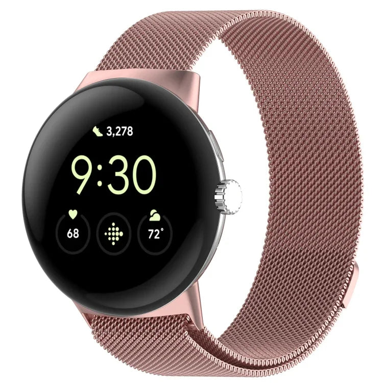 Dây đồng hồ lưới thép nam châm Milan, Dành cho Google Pixel Watch 2