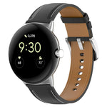 Dây đồng hồ da lớp trên thêu nổi, Dành cho Google Pixel Watch 4 / 3 / 2 / 1 41mm