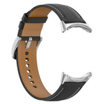 Dây đồng hồ da lớp trên thêu nổi, Dành cho Google Pixel Watch 4 / 3 / 2 / 1 41mm