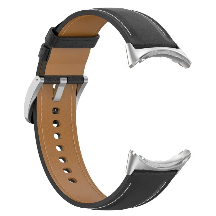 Dây đồng hồ da lớp trên thêu nổi, Dành cho Google Pixel Watch 4 / 3 / 2 / 1 41mm
