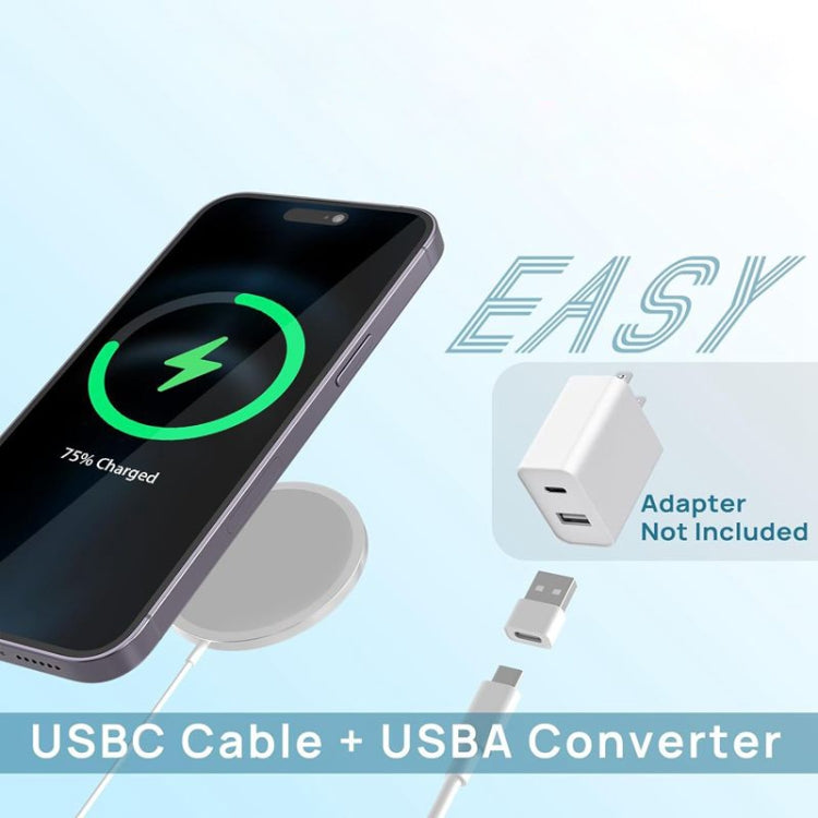 DS-WXC103 Bộ sạc không dây có nam châm MagSafe tối đa 15W cho iPhone 15/14/13 / AirPods Pro, không kèm adapter, WXC103