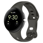 Dây đồng hồ silicone khóa bướm eo nhỏ, Dành cho Google Pixel Watch 4 / 3 / 2 / 1 41mm
