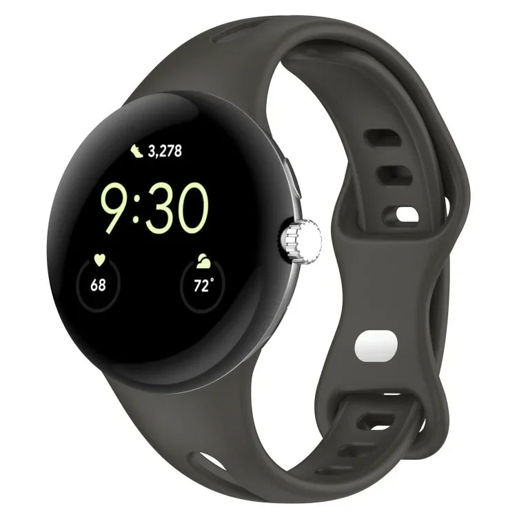 Dây đồng hồ silicone khóa bướm eo nhỏ, Dành cho Google Pixel Watch 4 / 3 / 2 / 1 41mm