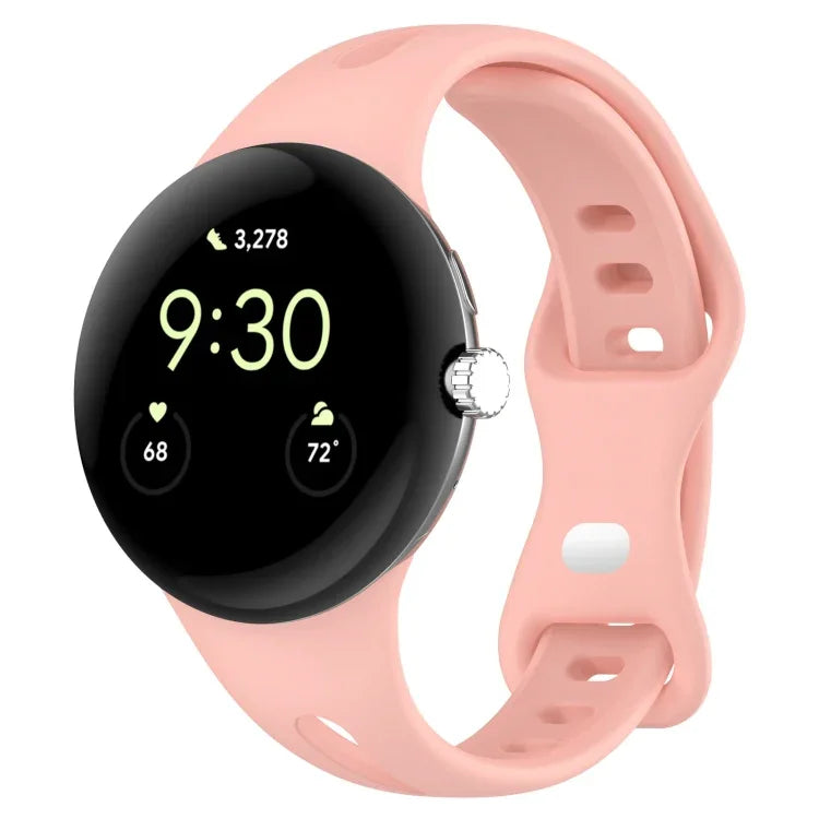 Dây đồng hồ silicone khóa bướm eo nhỏ, Dành cho Google Pixel Watch 4 / 3 / 2 / 1 41mm