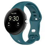 Dây đồng hồ silicone khóa bướm eo nhỏ, Dành cho Google Pixel Watch 4 / 3 / 2 / 1 41mm