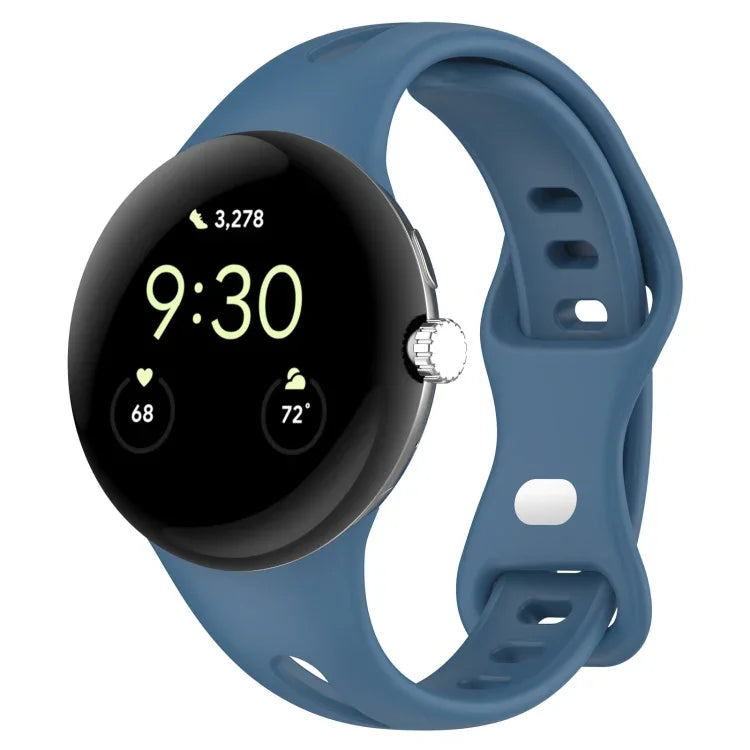 Dây đồng hồ silicone khóa bướm eo nhỏ, Dành cho Google Pixel Watch 4 / 3 / 2 / 1 41mm