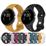 Dây đồng hồ silicone khóa bướm eo nhỏ, Dành cho Google Pixel Watch 4 / 3 / 2 / 1 41mm