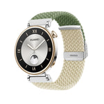 Integrated Buckle Braided Nylon Watch Band, For Huawei Watch GT4 41mm