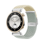 Integrated Buckle Braided Nylon Watch Band, For Huawei Watch GT4 41mm