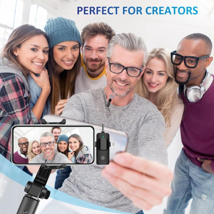 Micro không dây cài áo cho iPhone / Android, 2 trong 1, 3 trong 1