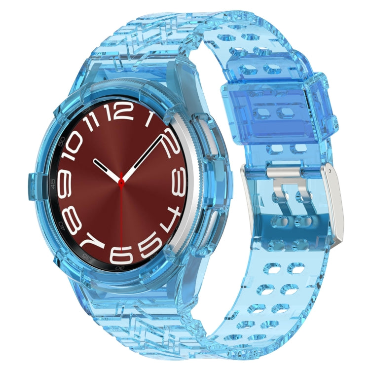 Glacier TPU Integrated Watch Band, TPU watch band for Galaxy Watch6 Classic 43mm, designed for comfort and durability.