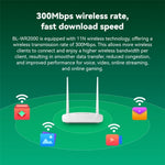 Bộ mở rộng WiFi LB-LINK WR2000 300M bộ khuếch đại ăng-ten kép bộ định tuyến không dây tốc độ cao