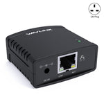 Máy chủ in mạng WAVLINK NU72P11 100Mbps USB 2.0, bộ nguồn máy in mạng, phích cắm Mỹ, Anh, EU, Úc