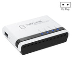 Máy chủ in không dây USB2.0 WAVLINK NU516U1 với LAN / Bridge WiFi 10 / 100Mbps, phích cắm Mỹ, Anh, EU, Úc