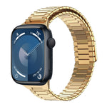 Bamboo Magnetic Stainless Steel Metal Watch Strap, For Apple Watch SE 2023 44mm, For Apple Watch SE 2023 40mm, For Apple Watch Ultra 2 49mm, For Apple Watch Series 9 45mm, For Apple Watch Series 9 41mm, For Apple Watch Ultra 49mm