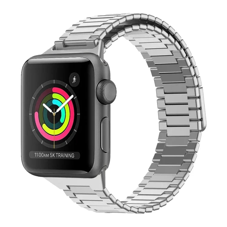 Dây đồng hồ Kim loại Thép không gỉ Nam châm Tre, Dành cho Apple Watch Series 3 38mm, Dành cho Apple Watch Series 3 42mm