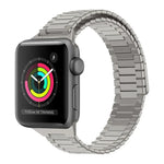 Dây đồng hồ Kim loại Thép không gỉ Nam châm Tre, Dành cho Apple Watch Series 3 38mm, Dành cho Apple Watch Series 3 42mm