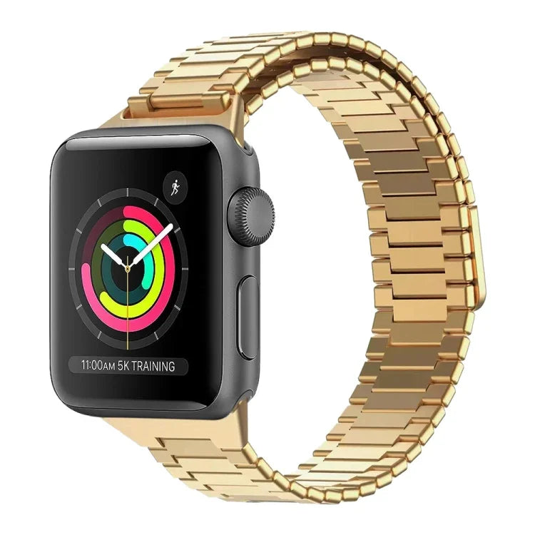 Dây đồng hồ Kim loại Thép không gỉ Nam châm Tre, Dành cho Apple Watch Series 3 38mm, Dành cho Apple Watch Series 3 42mm