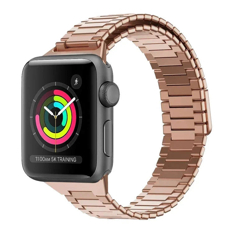 Dây đồng hồ Kim loại Thép không gỉ Nam châm Tre, Dành cho Apple Watch Series 3 38mm, Dành cho Apple Watch Series 3 42mm