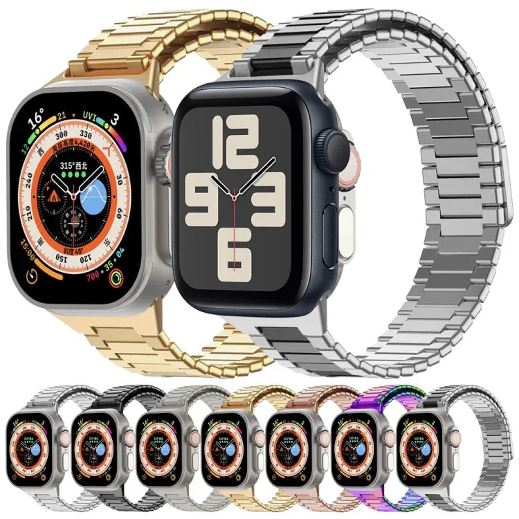 Dây đồng hồ Kim loại Thép không gỉ Nam châm Tre, Dành cho Apple Watch Series 3 38mm, Dành cho Apple Watch Series 3 42mm