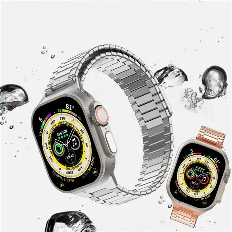 Dây đồng hồ Kim loại Thép không gỉ Nam châm Tre, Dành cho Apple Watch Series 3 38mm, Dành cho Apple Watch Series 3 42mm