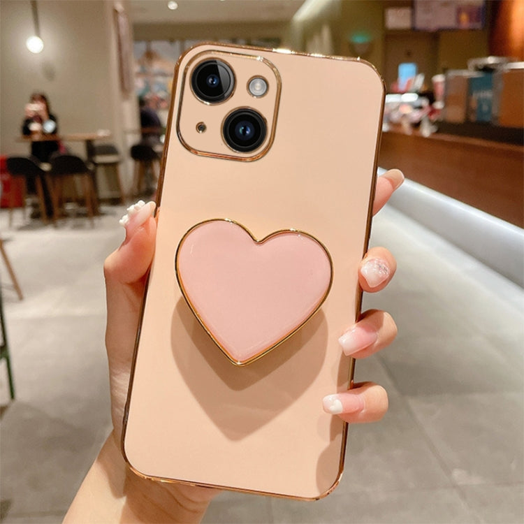 Ốp lưng điện thoại TPU kèm giá đỡ hình trái tim mạ điện, dành cho iPhone 14 Pro Max, iPhone SE 2022 / 2020 / 7 / 8, iPhone 13 Pro Max, iPhone 13 Pro, iPhone 13, iPhone 13 mini, iPhone 12, iPhone 12 Pro Max