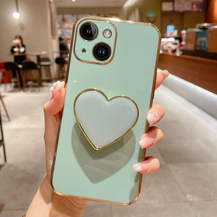 Ốp lưng điện thoại TPU kèm giá đỡ hình trái tim mạ điện, dành cho iPhone 14 Pro Max, iPhone SE 2022 / 2020 / 7 / 8, iPhone 13 Pro Max, iPhone 13 Pro, iPhone 13, iPhone 13 mini, iPhone 12, iPhone 12 Pro Max