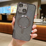 Glitter Electroplating MagSafe TPU Phone Case, For iPhone 13 Pro Max, For iPhone 13 Pro, For iPhone 13, For iPhone 12, For iPhone 12 Pro Max, For iPhone 12 Pro