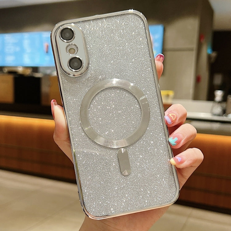 Ốp điện thoại TPU MagSafe mạ điện kim tuyến, dành cho iPhone 11 Pro Max, dành cho iPhone 11, dành cho iPhone 11 Pro, dành cho iPhone X / XS, dành cho iPhone XR, dành cho iPhone XS Max