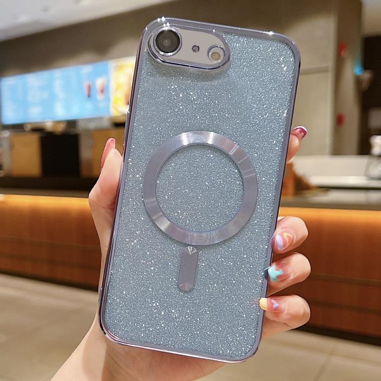 Ốp lưng điện thoại TPU MagSafe mạ điện lấp lánh, dành cho iPhone 17e / 16e, iPhone 17 Pro Max, iPhone 17 Pro, iPhone 17, iPhone Air, iPhone 16 Pro Max