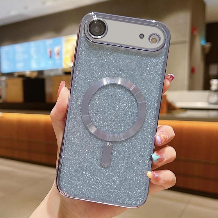 Ốp lưng điện thoại TPU MagSafe mạ điện lấp lánh, dành cho iPhone 17e / 16e, iPhone 17 Pro Max, iPhone 17 Pro, iPhone 17, iPhone Air, iPhone 16 Pro Max