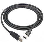 Cáp chuyển đổi JUNSUNMAY Firewire IEEE 1394 6 chân đực sang USB 2.0 đực, dài 1.8m, 3m, 4.5m