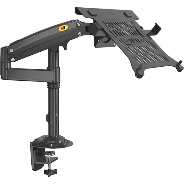 Giá đỡ máy tính để bàn NB H100-FP cho cơ chế lò xo khí 10-17 inch chuyển động toàn phần VESA, NB H100-FP