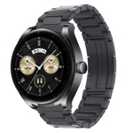 H-Shaped Folding Buckle Stainless Steel Metal Watch Band, For Huawei Watch GT4 46mm, For Huawei Watch 4 / 4 Pro, For Huawei Watch Ultimate / Buds, For Huawei Watch GT3 SE, For Huaei Watch 3 Pro New, For Huawei Watch GT3 Pro 46mm / Watch GT3 46mm       ...