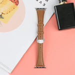 Dây đồng hồ da trơn khóa bướm, Dành cho Apple Watch Series 4 44mm, Dành cho Apple Watch Series 4 40mm, Dành cho Apple Watch Series 3 38mm, Dành cho Apple Watch Series 3 42mm