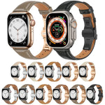 Dây đồng hồ da trơn khóa bướm, Dành cho Apple Watch Series 4 44mm, Dành cho Apple Watch Series 4 40mm, Dành cho Apple Watch Series 3 38mm, Dành cho Apple Watch Series 3 42mm