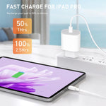 Sạc PD35W cổng USB-C / Type-C kèm cáp dữ liệu Type-C dài 1m, phích cắm UK, phích cắm UK + cáp Type-C