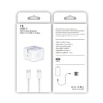 Sạc PD35W cổng USB-C / Type-C kèm cáp dữ liệu Type-C dài 1m, phích cắm UK, phích cắm UK + cáp Type-C